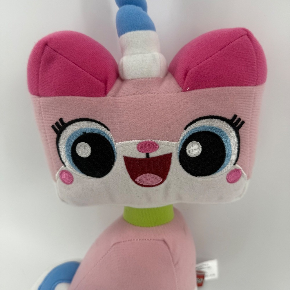 The Lego Movie 2 Unikitty Plush Toy 12" Pink Unicorn Uni Kitty - Picture 2 of 9